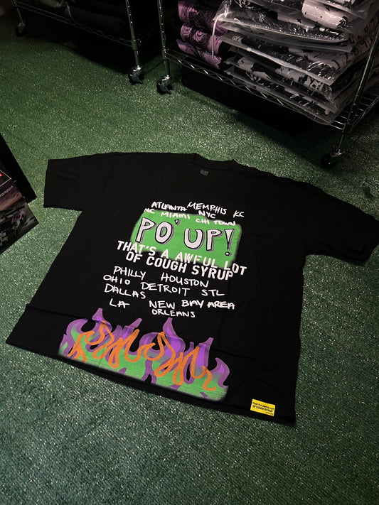 Po Up T-Shirt That's a Awful lot of Cough Syrup