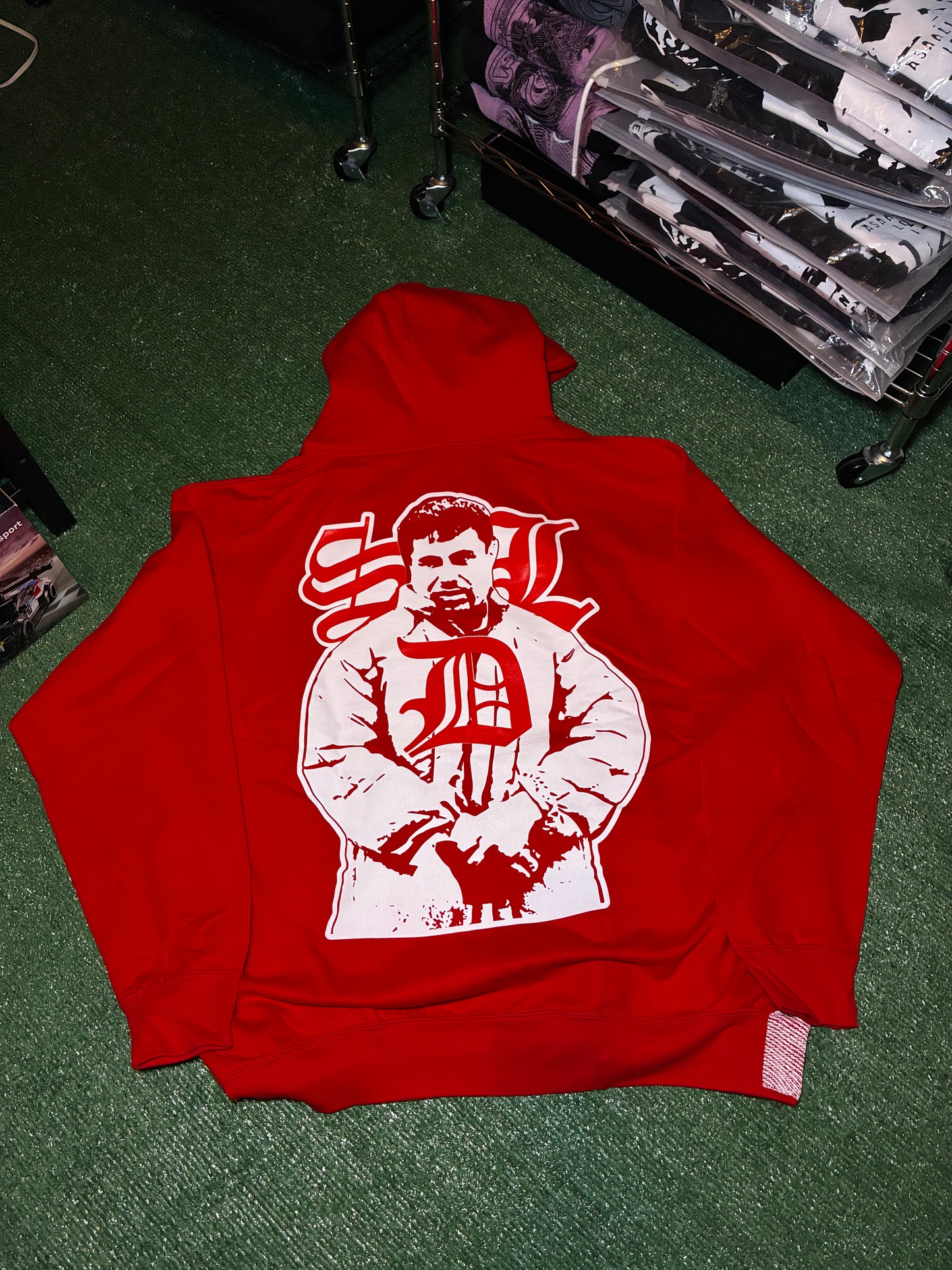 SDL Red Zip Up