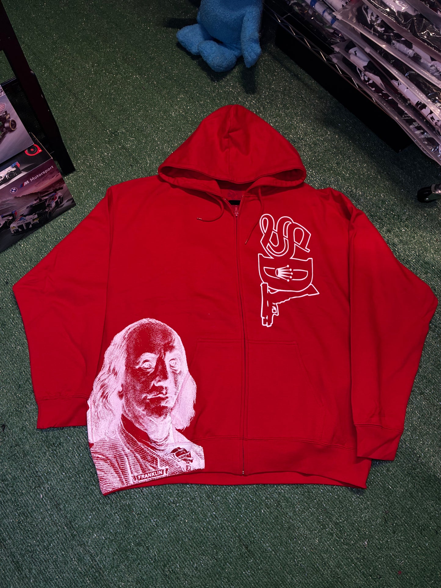 SDL Red Zip Up