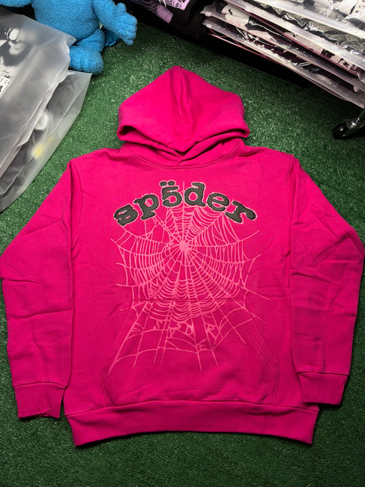 Pink Sp5der Hoodie