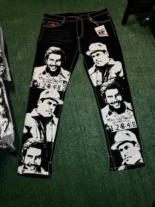 OG Black Cartel Denim Red